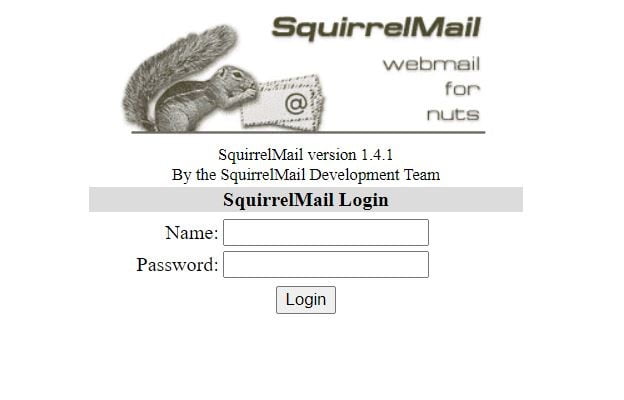 webmail squirrelmail roundcube